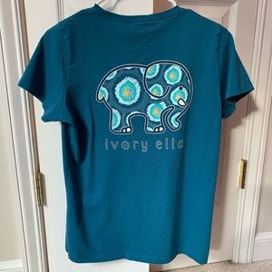 Ivory Ella Sea Green Tshirt S